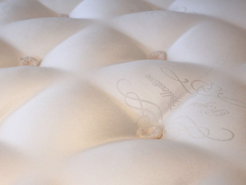 Relyon Double Size - CLEARANCE - Ex-Showroom - Welsh Flint Contour Headboard and Athena Divan Bed6