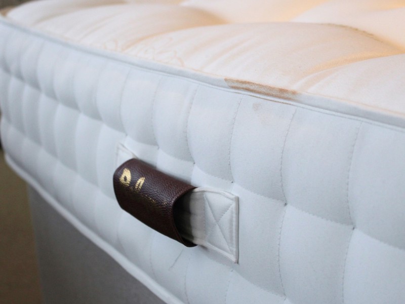 Relyon Double Size - CLEARANCE - Ex-Showroom - Welsh Flint Contour Headboard and Athena Divan Bed8