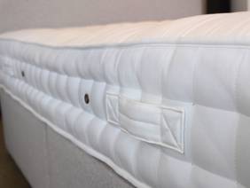 Relyon Double Size - CLEARANCE - Ex-Showroom - Welsh Flint Contour Headboard and Athena Divan Bed5