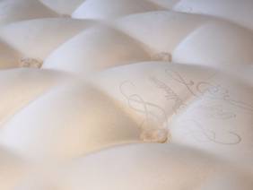 Relyon Double Size - CLEARANCE - Ex-Showroom - Welsh Flint Contour Headboard and Athena Divan Bed6