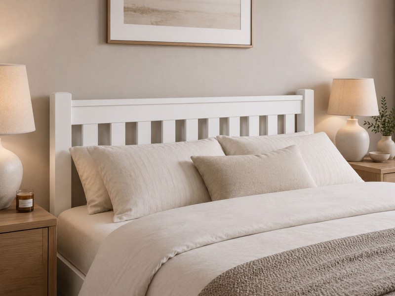 Friendship Mill Shaker White Headboard2
