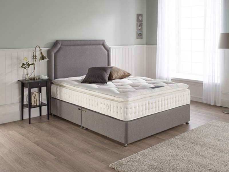 Healthopaedic Pillowtop Lullaby 3000 King Size Divan Bed1