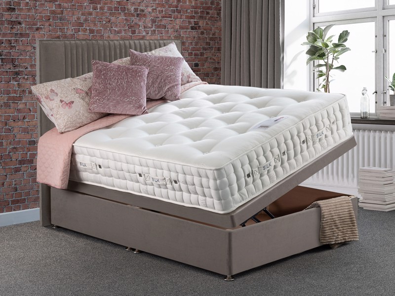 Sweet Dreams Amber - Side Opening Ottoman Super King Size Bed Base5