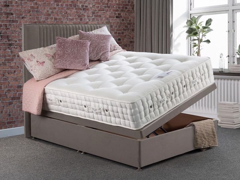 Sweet Dreams Amber - Side Opening Ottoman Super King Size Bed Base2