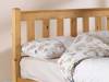 Friendship Mill Shaker Pine High Footend Wooden Small Double Bed Frame2
