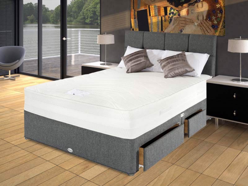 Healthbeds Infusion 1800 Double Divan Bed1
