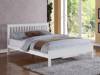 Land Of Beds Pentre White Wooden Single Bed Frame1