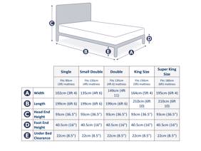 Land Of Beds Pentre Oak Wooden Bed Frame6