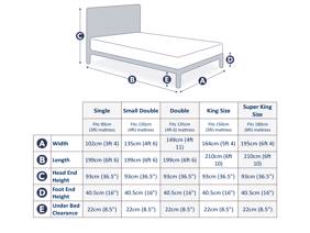 Land Of Beds Pentre Oak Wooden Bed Frame4