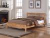 Land Of Beds Pentre Oak Wooden Bed Frame1