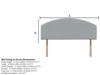 Land Of Beds Cleopatra Small Double Headboard11