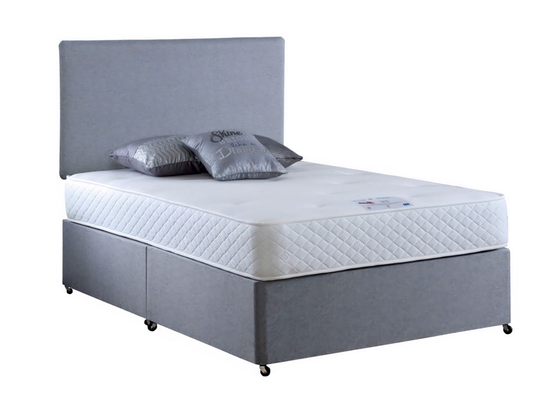 Land Of Beds Cambridge Memory Small Double Divan Bed5
