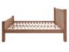 Land Of Beds Columbia Oak Wooden King Size Bed Frame4