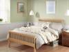 Land Of Beds Chandler Oak Wooden Bed Frame1