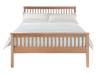 Land Of Beds Chandler Oak Wooden Bed Frame6