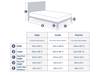 Land Of Beds Chandler Oak Wooden Bed Frame7