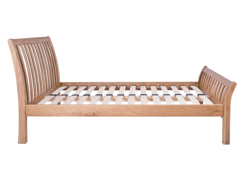 Land Of Beds Delaware Oak Wooden Bed Frame6