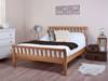 Land Of Beds Delaware Oak Wooden Bed Frame1