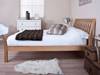 Land Of Beds Delaware Oak Wooden Bed Frame3