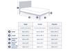 Land Of Beds Rio White Wooden Single Bed Frame5