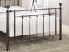 Land Of Beds Lawson Black Metal King Size Bed Frame4