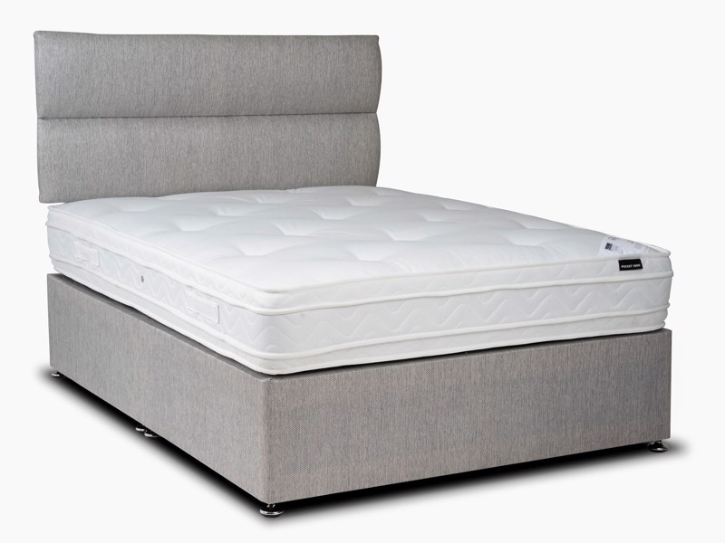 Land Of Beds Saxton Ortho Single Divan Bed4
