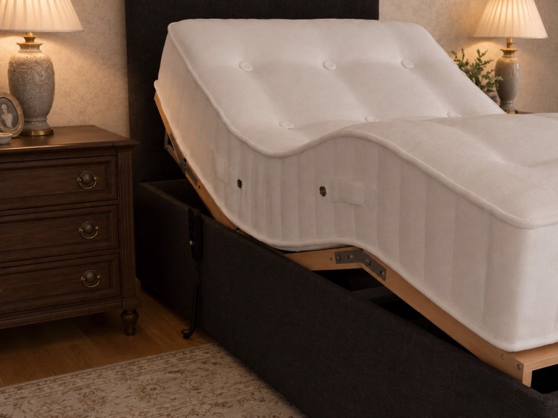 MiBed Dreamworld Lindale Natural 1200 Adjustable Bed3
