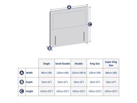 Relyon Matrix Extra Height Headboard5