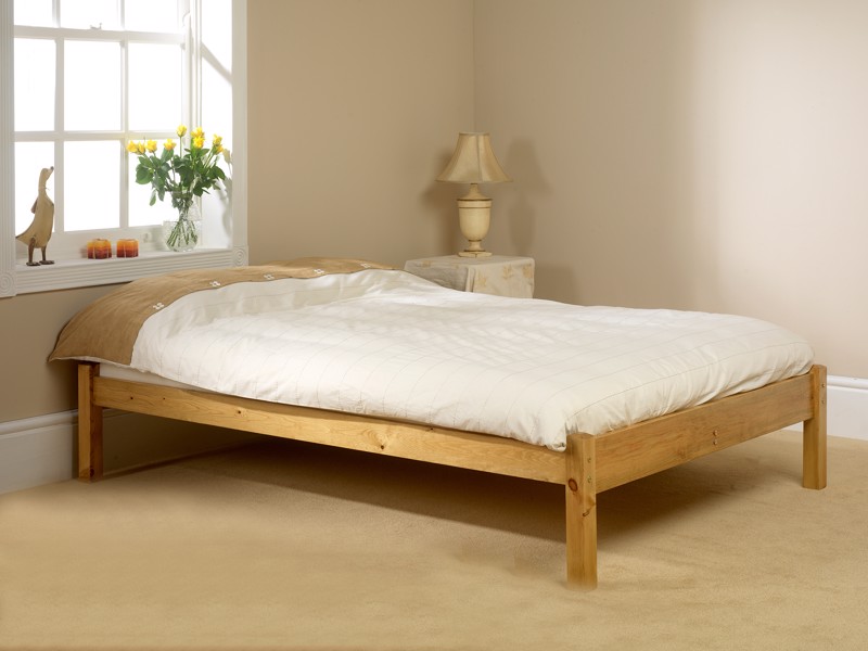 Friendship Mill Studio Pine Wooden Bed Frame