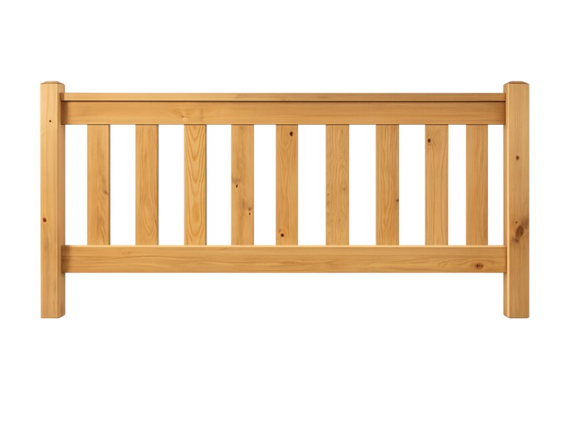 Friendship Mill Shaker Pine Headboard