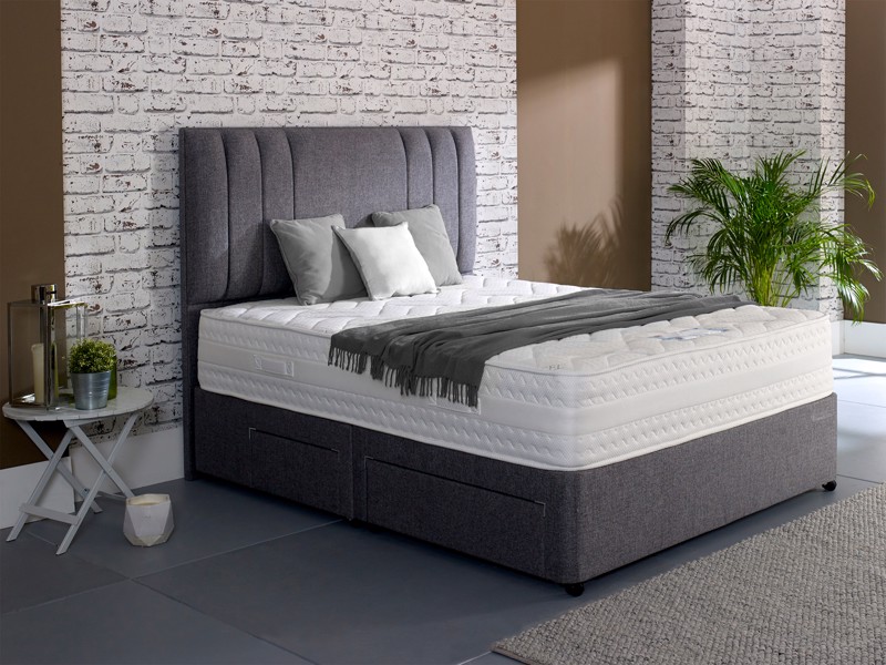 Healthbeds Gel Comfort 1800 Super King Size Divan Bed