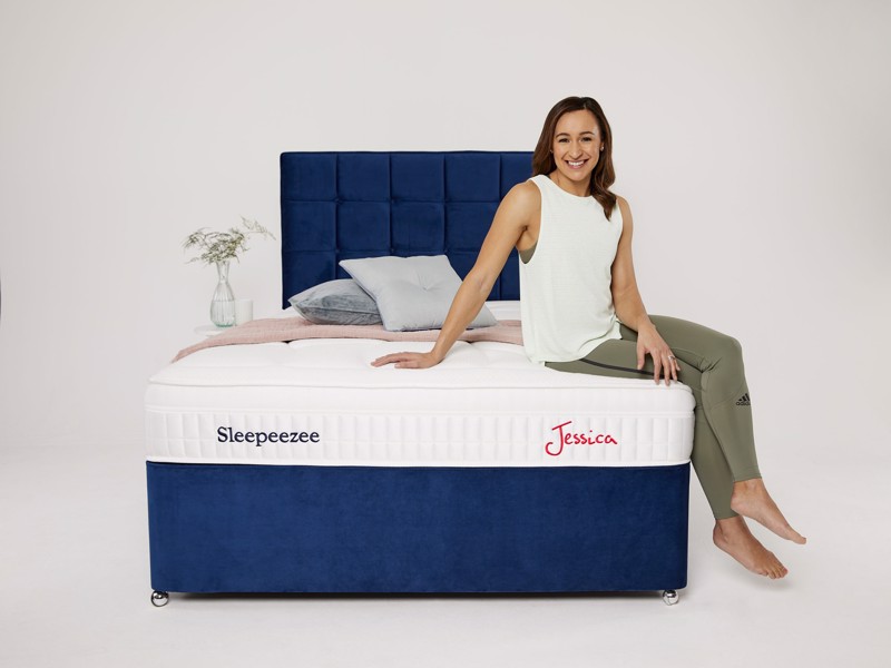 Sleepeezee Jessica Super King Size Zip & Link Divan Bed