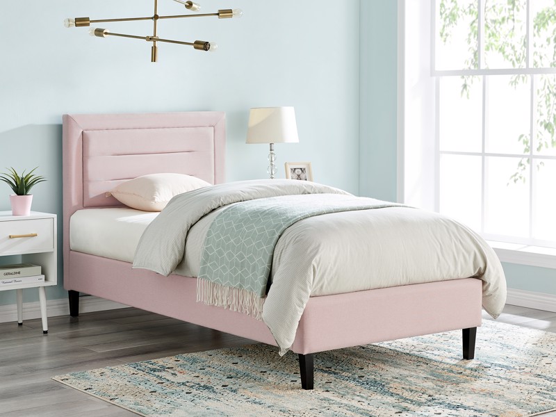 Land Of Beds Danbury Pink Childrens Bed