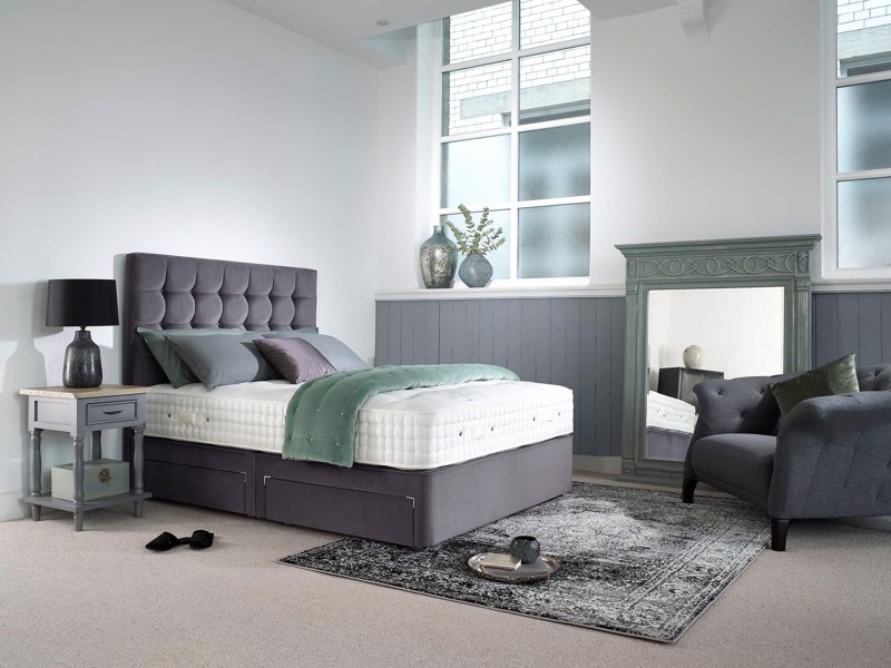 Harrison Spinks Rosetta 11000 European King Size Divan Bed