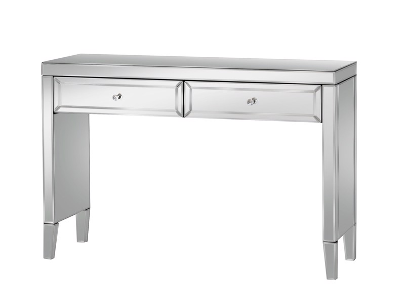 Land Of Beds Vesta Mirrored 2 Drawer Dressing Table