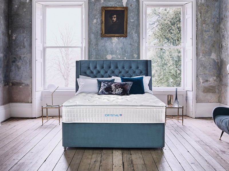 Sleepeezee Crystal Comfort Double Divan Bed