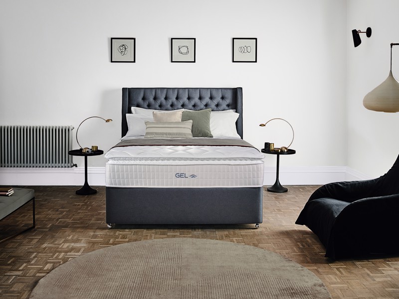 Sleepeezee Gel Premium Super King Size Divan Bed