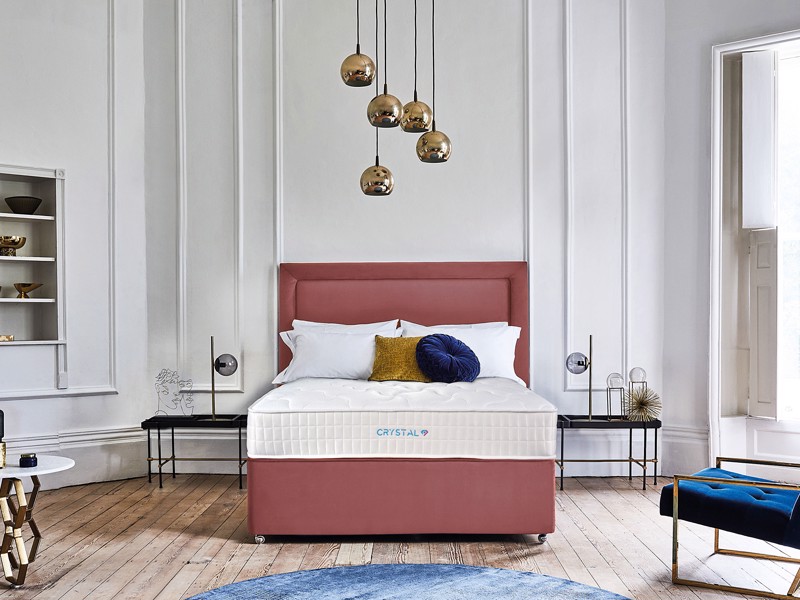 Sleepeezee Crystal Firm Super King Size Divan Bed