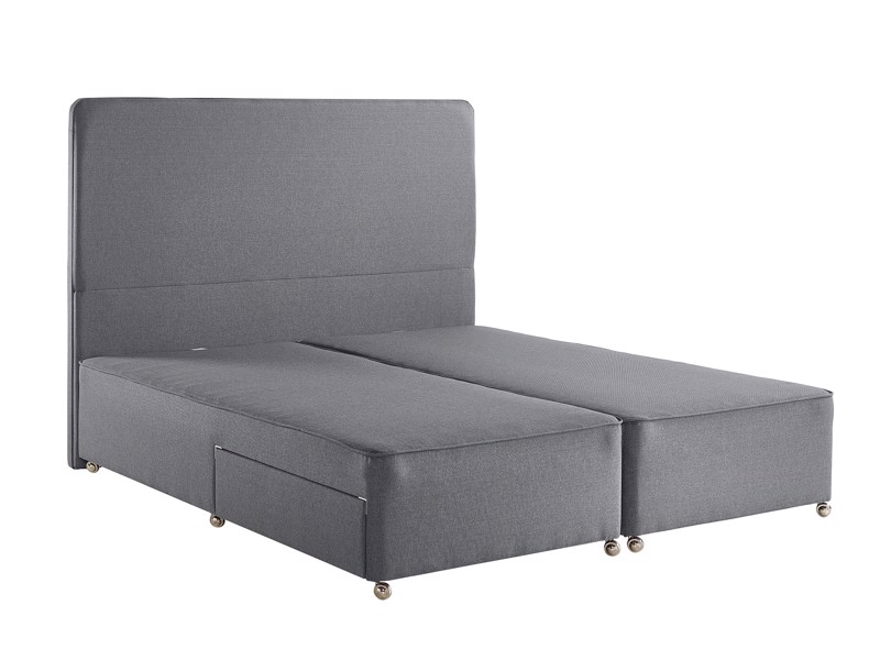 Dunlopillo King Size - CLEARANCE STOCK - Atlantic Winster Headboard with Firm Edge Pocketed Bed Base