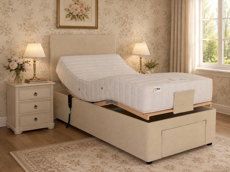 MiBed Dreamworld Lindale Pocket Adjustable Small Double Adjustable Mattress