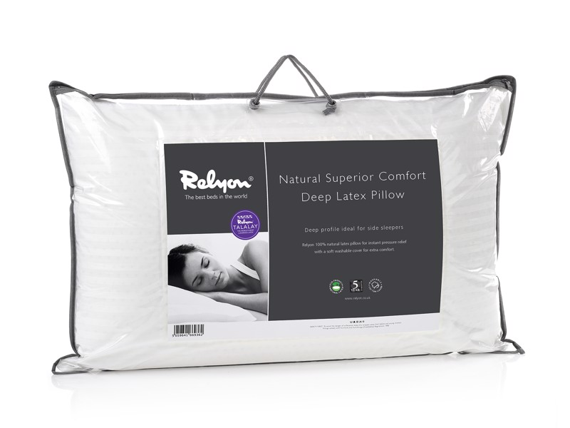 Relyon Natural Superior Comfort Deep Latex Pillow