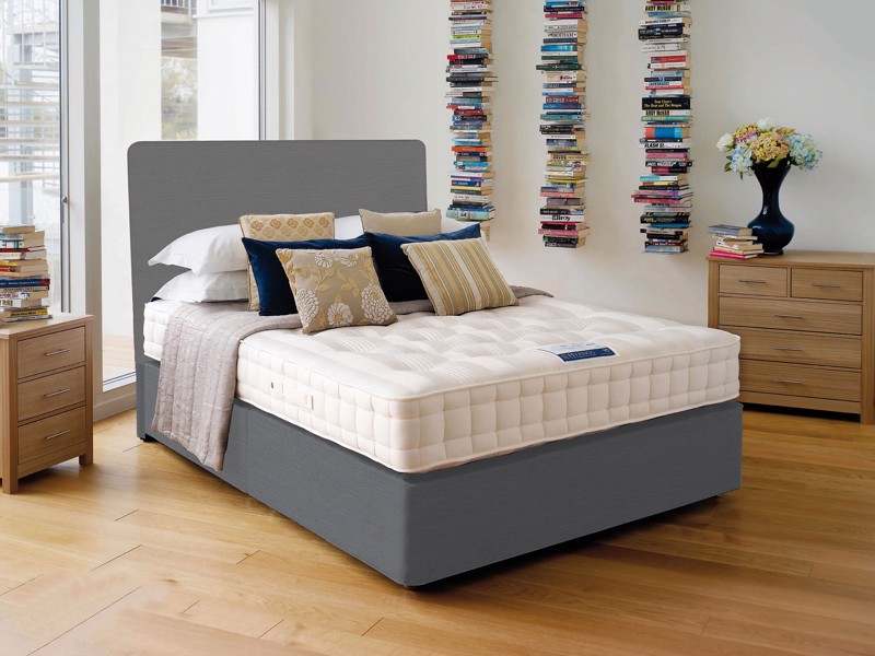 Hypnos Special Buy Tranquil Comfort inc Headboard and Double Divan Bed