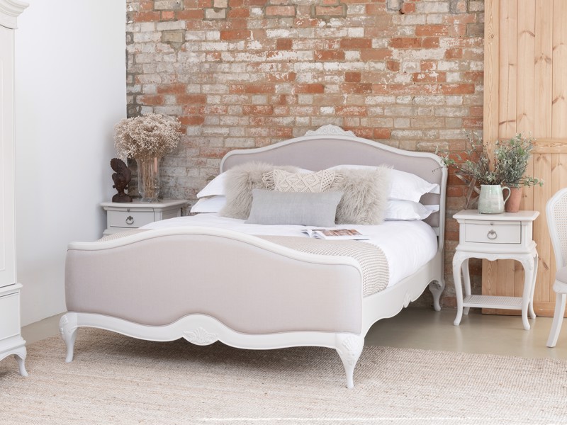 Land Of Beds Claremont Fabric Double Bed Frame