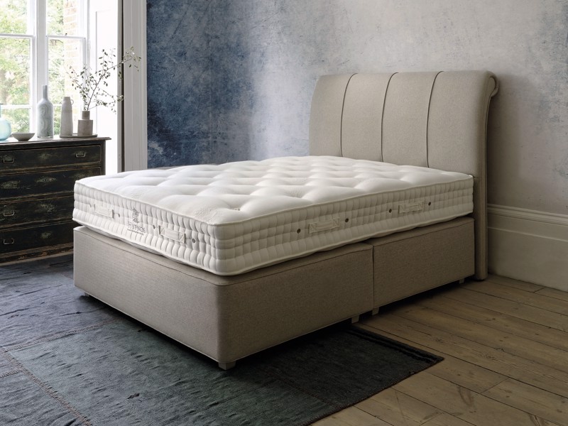 Hypnos Wool Origins 10 King Size Zip & Link Divan Bed