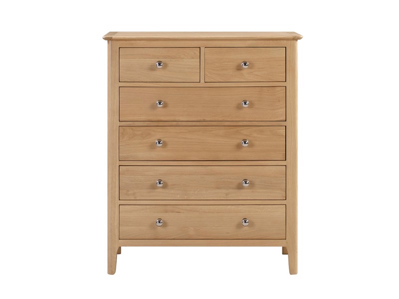 Land Of Beds Crosby 4 and 2 Drawer Chest of Drawers