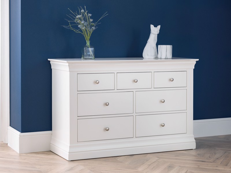 Land Of Beds Sefton 4 and 3 Chest of Drawers