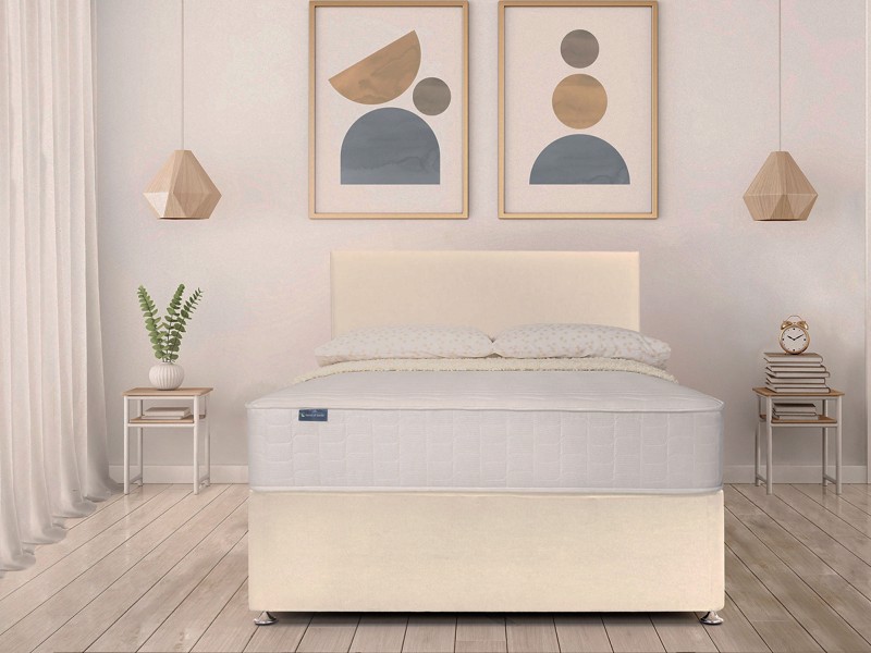Land Of Beds Memory Plus Small Double Divan Bed