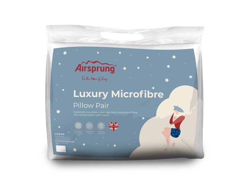 Airsprung Luxury Microfibre Pillow