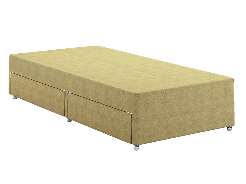 Vispring Single Size - CLEARANE STOCK - Cotton Kiwi Prestige Pocket Sprung Bed Base