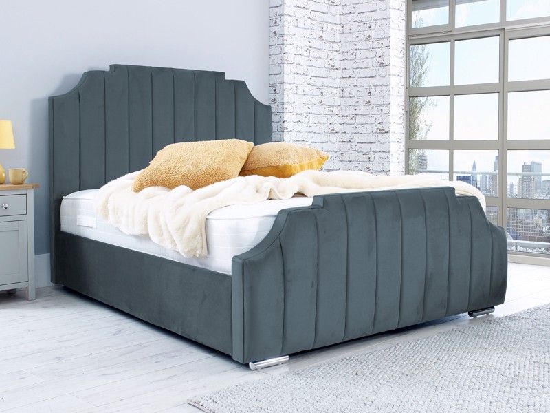 Land Of Beds Zara Fabric King Size Bed Frame